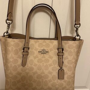 Coach Tan Signature Crossbody Bag